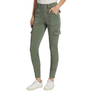 NEW Spanx Stretch Twill Ankle Cargo Pants